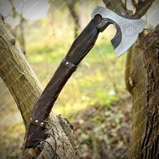 Hand Forged Carbon Steel Axe