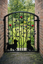 METAL GATE, SECURITY GARDEN