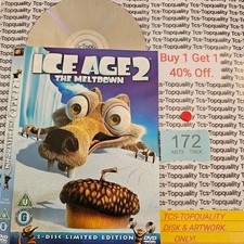 Ice age 2 Dvd Disc And Art