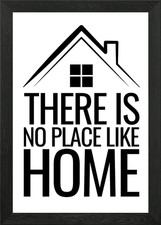 Home Sweet Home Quote Framed