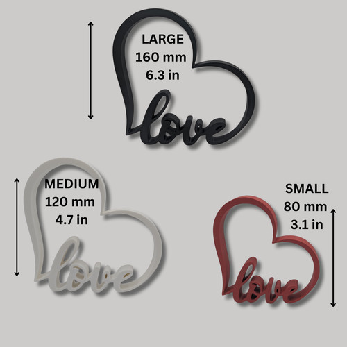 Love heart decoration - heart,