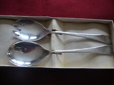 Vintage Silver Plate Salad Servers ~ J Billam Ltd Sheffield 