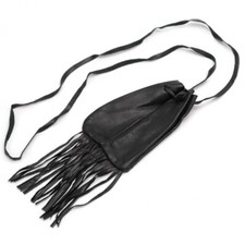 NATIVE AMERICAN MEDICINE BAG - Handcrafted Leather Herbs Crystals Empowerment