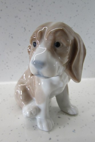 Vintage lladro nao style dog - style,