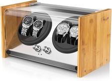 Watch Winder Smith Box 4 for Automatic Watches Compatible with Couple Size