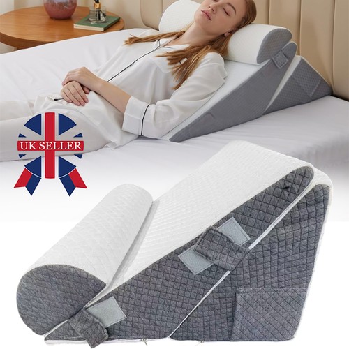 Bed wedge pillow - pillow, 10-in-1