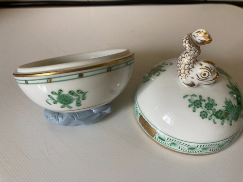 Herend porcelain dolphin - porcelain,