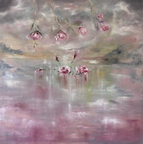 Original oil painting textured - painting,