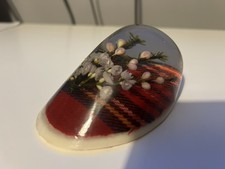 Vintage Collectable Scottish Resin Paperweight