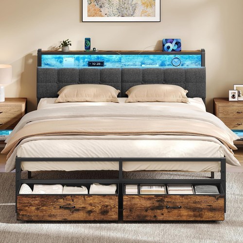 5ft king size upholstered - 5ft,