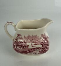 Alfred Meakin Tonquin Milk Jug - Red Design - Vintage