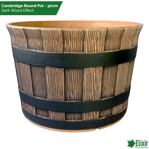 Rustic stone effect - rustic, pots