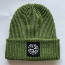 Stone Island Warm Cuffed Cap Knit Stretch Beanie Winter Hat Womens Mens Gifts