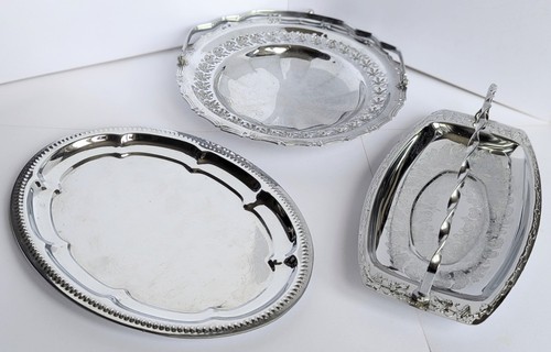 Job lot vintage epns - job, silver