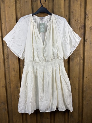 Bnwt cream midi summer - h&m,