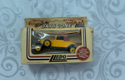 Lledo days gone - lledo, 1932