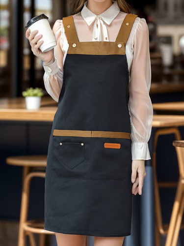 Black chef apron kitchen - chef,