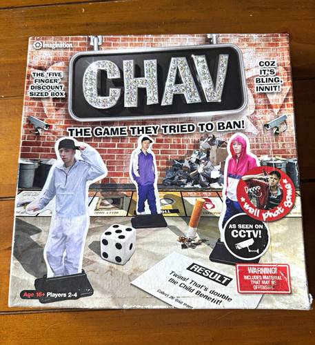Chav board game chavopoly used - chav,