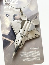 F-22 Jet Fighter Aircraft Tag