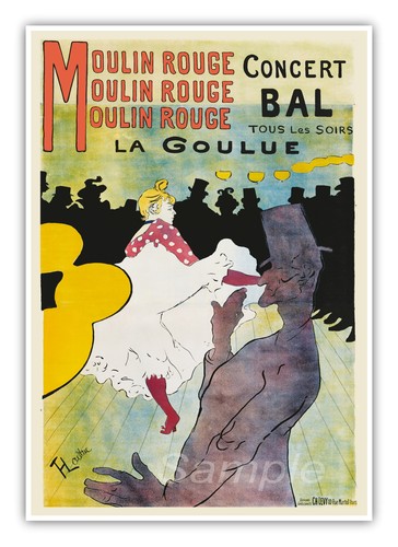 Vintage moulin rouge french - moulin,