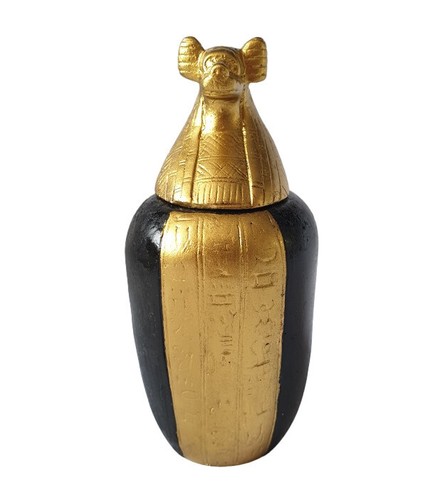Egyptian canopic jar - canopic, made