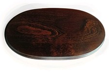 Vintage Mahogony Wooden Display Stand For Bonsai / Figurine 13.7 x 7.2 " ~ VGC