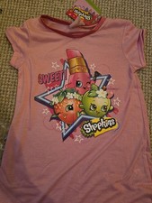 Age 3-4 Years. Shopkins Girls Nightdress. New With Tags