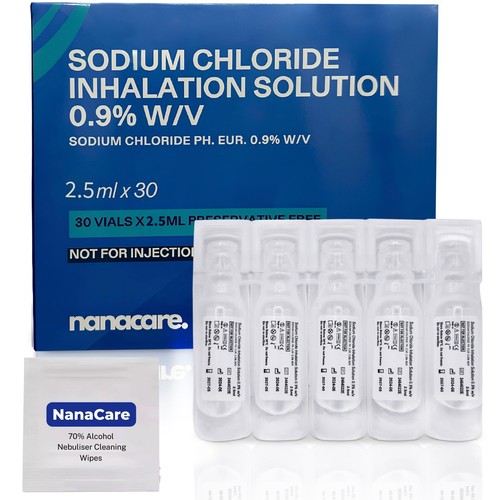 Nanacare saline solution - solution, for