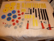 Job Lot 70s Vintage Technic Lego gears, Cogs, Plates and pneumatics