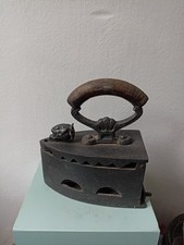 Vintage Cast Iron Sad Coal