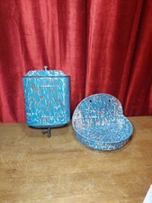 Vintage French Enamel Lavabo