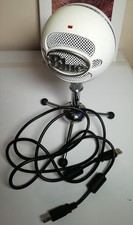 Blue Microphone Snowball USB Cardioid Microphone - White + original stand