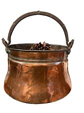 Large antique copper boiling pot 19th century Country House Copper Jardiniere