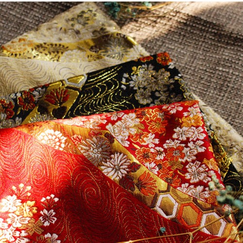 Brocade damask fabric faux - brocade,