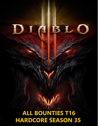 Diablo all bounties t16 - diablo,