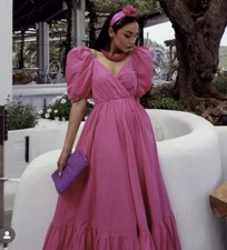 ZARA FUCHSIA TIERED PUFF