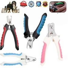 Pet Nail Clippers Dog Grooming Trimmer With Guard Cat Animal Claw Large Small.