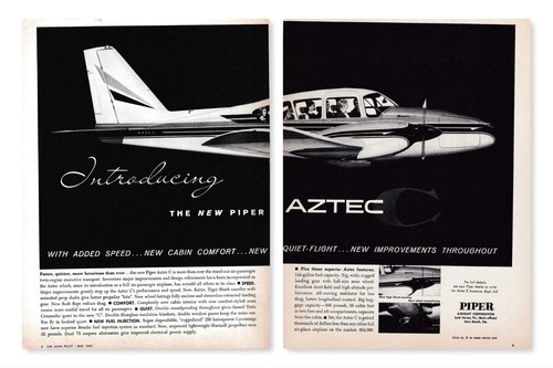 1964 piper aztec aircraft - 1964,