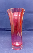 Large Glass Vase Red = 24 cm