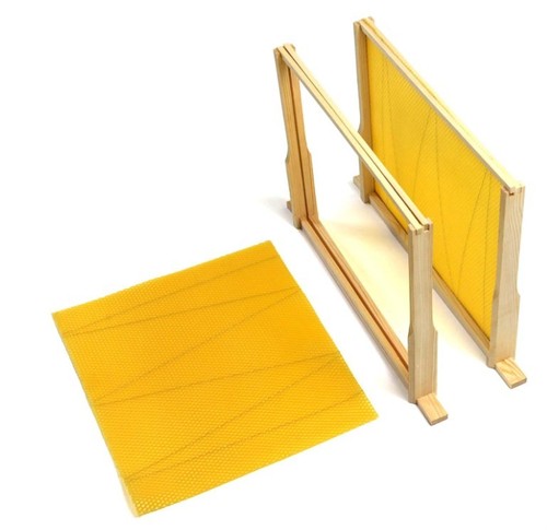 Standard brood wired - wired, wax