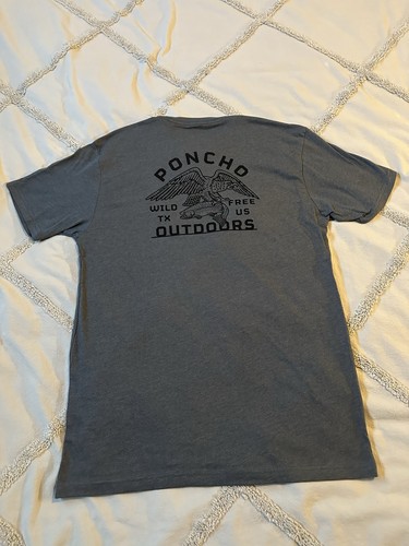 Poncho outdoors men tshirt - poncho,