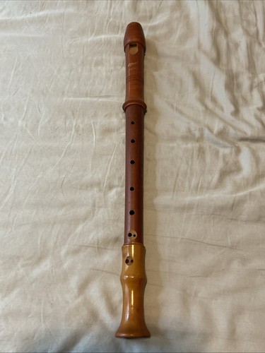 Vintage wooden recorder west - wooden,