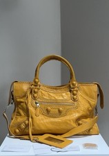 Balenciaga City Bag in Yellow