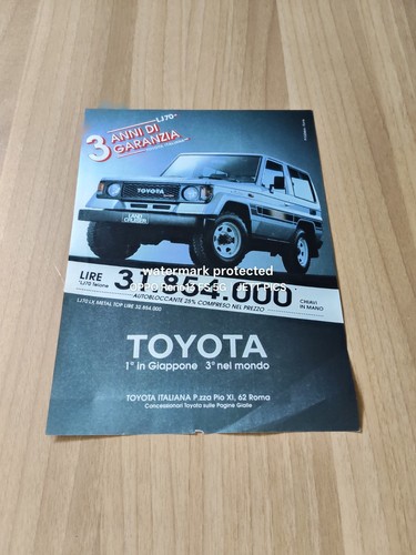 1989 toyota lj70 land - toyota,