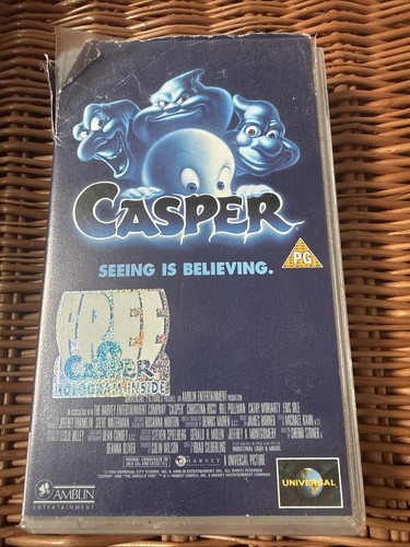 Casper 1995 video vhs - video,,