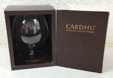 Cardhu Single Malt Scotch Whiskey Snifter Glass w/Box