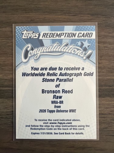 2026 topps wwe - topps, universe