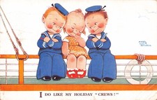 POSTCARD -  COMIC - MABEL