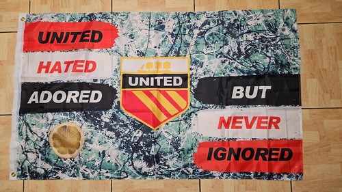 Manchester united flag stone - flag,