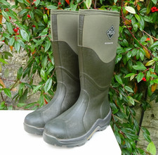 The Muck Boot Company Muckmaster Tall Size 8 Wellies Unisex Wellingtons Moss